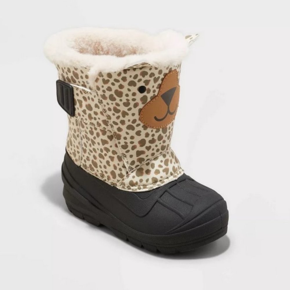 Cat & Jack™ - Toddler Frankie 'Leopard' Winter Boots